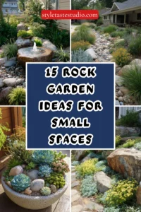 15 Rock Garden Ideas for Small Spaces