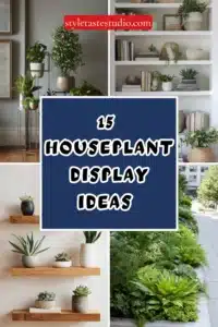 15 Houseplant Display Ideas That Just Feel Right