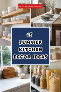15 Summer Kitchen Decor Ideas That Feel Fresh and Clean