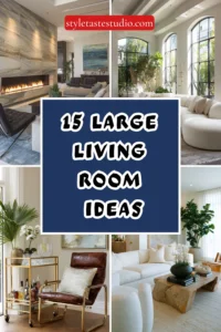 15 Large Living Room Ideas