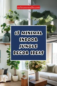 15 Minimal Indoor Jungle Decor Ideas