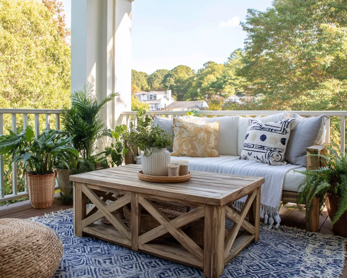 Outdoor Coffee Table Styling