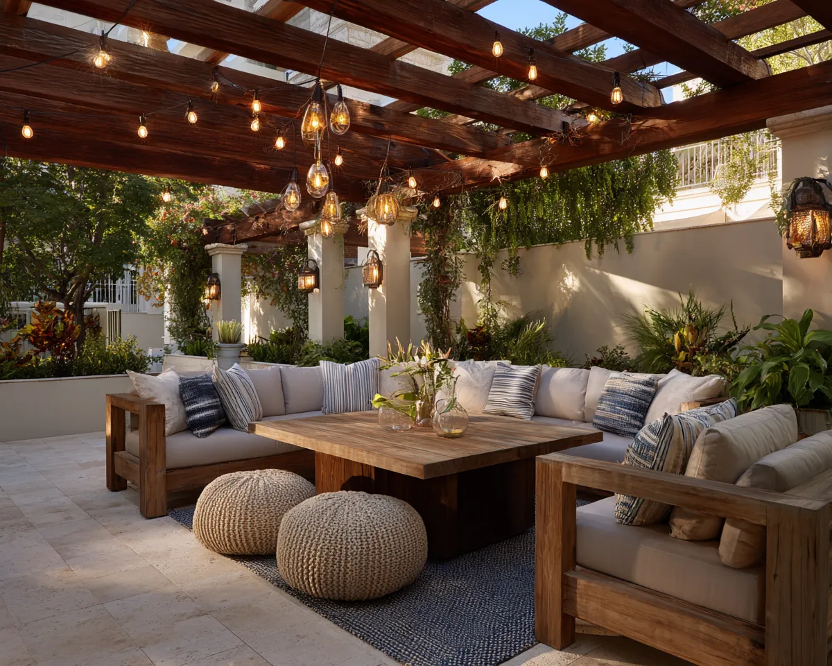 Pergola Lighting Ideas