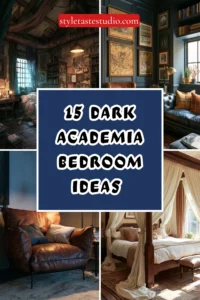 15 Dark Academia Bedroom Ideas That Feel Straight Out of a Novel