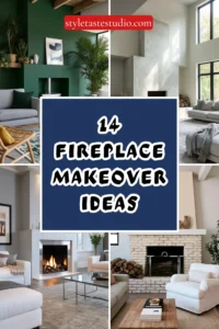 14 Fireplace Makeover Ideas