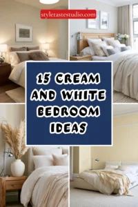 15 Cream and White Bedroom Ideas