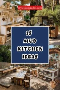 15 Mud Kitchen Ideas for Imaginative Outdoor Play