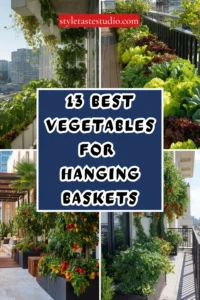 13 Best Vegetables for Hanging Baskets That Maximize Small Spaces