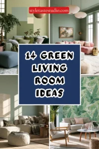 14 Green Living Room Ideas for Refreshing Natural Spaces