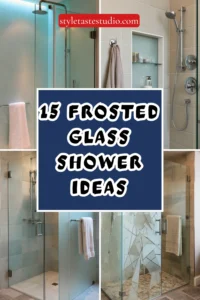 15 Frosted Glass Shower Ideas