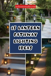 15 Lantern Pathway Lighting Ideas for Beautiful and Functional Outdoor Spaces