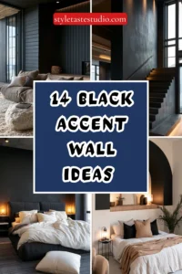 14 Black Accent Wall Ideas That Instantly Elevate Any Room