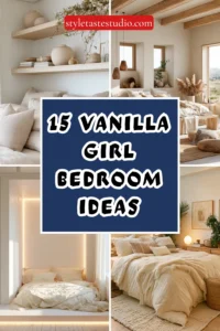 15 Vanilla Girl Bedroom Ideas for a Clean, Cozy Aesthetic