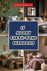 15 Moody Earth-Tone Bedrooms That Feel Calm and Elevated