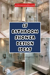 15 Bathroom Shower Design Ideas for Modern Functional Spaces