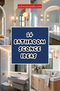 14 Bathroom Sconce Ideas for Better Lighting