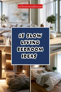 15 Slow Living Bedroom Ideas for a Restful Intentional Space