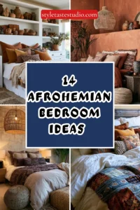 14 Afrohemian Bedroom Ideas With Natural Textures and Bold Patterns