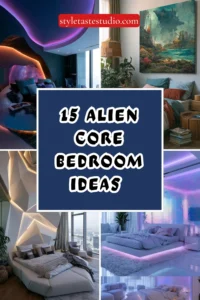 15 Alien Core Bedroom Ideas for a Futuristic Space-Inspired Look