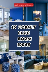 15 Cobalt Blue Room Ideas for a Bold Saturated Look That Commands Attention