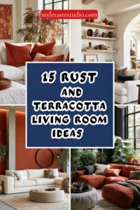 15 Rust and Terracotta Living Room Ideas for a Warm Earthy Feel