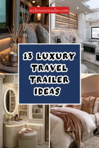 13 Luxury Travel Trailer Ideas That Feel Like a Boutique Hotel
