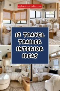 13 Travel Trailer Interior Ideas with Designer-Worthy Style