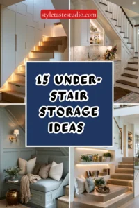 15 Under-Stair Storage Ideas That Feel Custom-Built