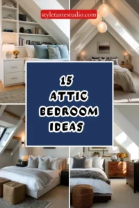 15 Attic Bedroom Ideas to Make the Most of Sloped Ceilings