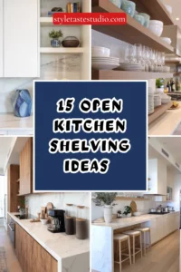 15 Open Kitchen Shelving Ideas That Don’t Look Cluttered