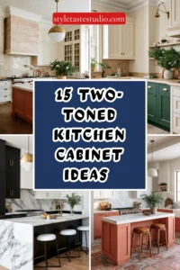 15 Two-Toned Kitchen Cabinet Ideas That Feel Designer