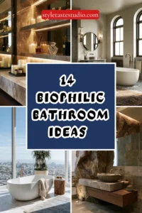 14 Biophilic Bathroom Ideas That Bring Nature Indoors