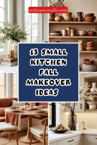 13 Small Kitchen Fall Makeover Ideas on a Budget