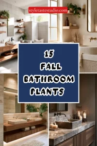 15 Fall Bathroom Plants That Thrive Indoors