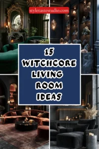 15 Witchcore Living Room Ideas for a Moody Enchanting Space