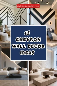 15 Chevron Wall Decor Ideas for a Bold Graphic Statement