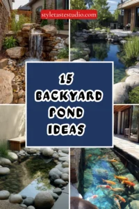 15 Backyard Pond Ideas That Turn Any Yard Into a Backyard Oasis