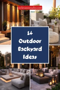14 Gorgeous Outdoor Backyard Ideas to Transform Any Outdoor Space