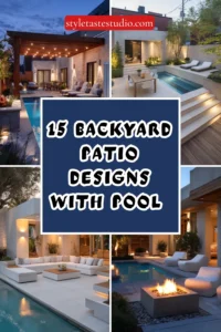 15 Genius Backyard Patio Designs with Pool Ideas You Need to See